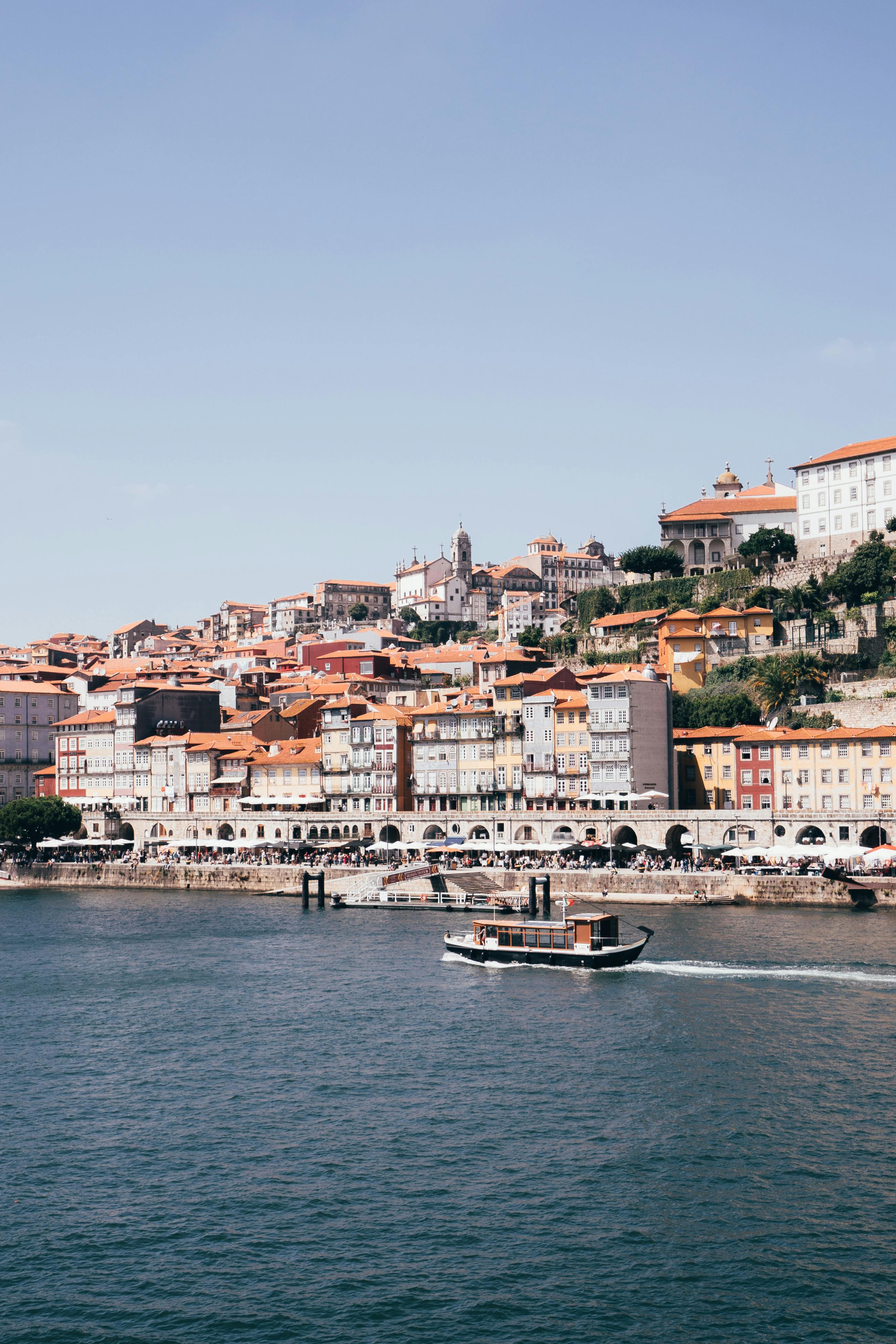 Traditional azulejo tiles in Porto